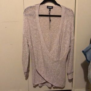 Cross sweater